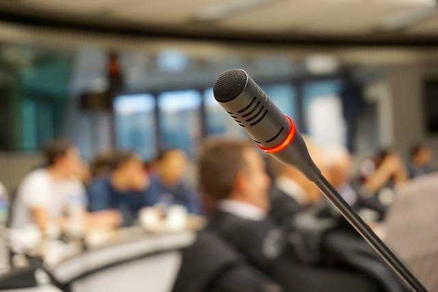 Public Relations - https://pixabay.com/photos/microphone-active-talk-conference-704255/